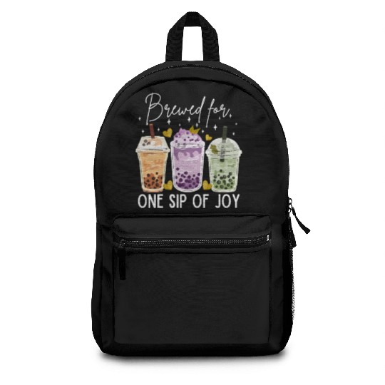 Boba tea lover Backpacks