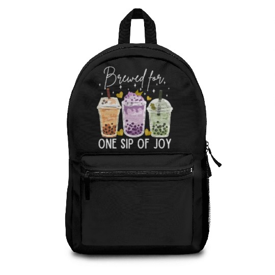 Boba tea lover Backpacks