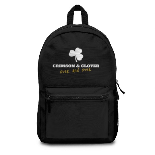 Crimson and Clover Over and Over Backpacks
