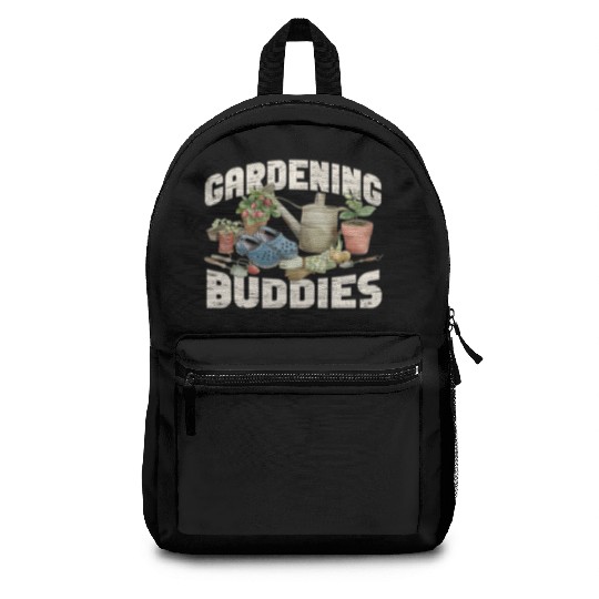 Plant Lover Gardening Besties Backpacks