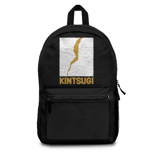 Kintsugi Art Pottery Culture Kintsugi Heart Backpacks