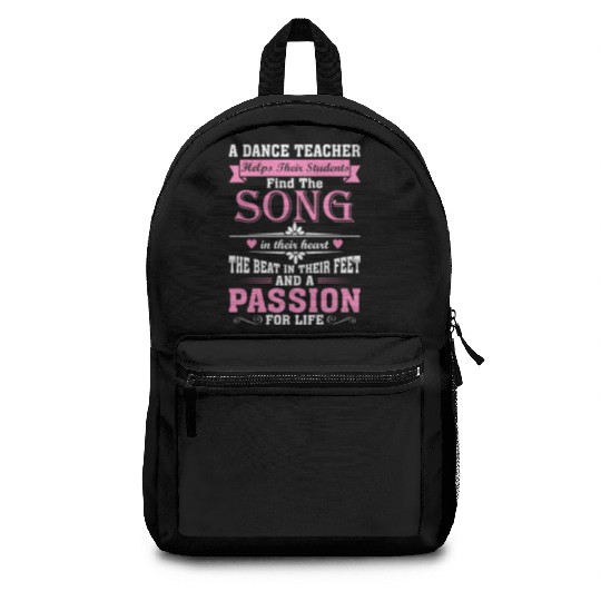 A Dance Teacher Helps Their Students Find The Song Backpacks