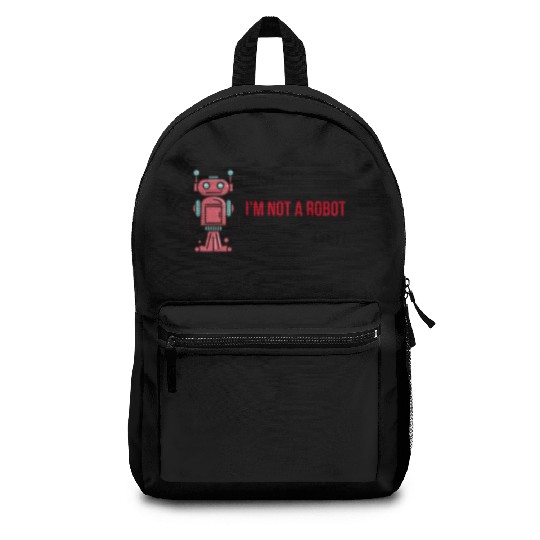 Trust me, I'm not a robot (Yet) Software Engineer Backpacks