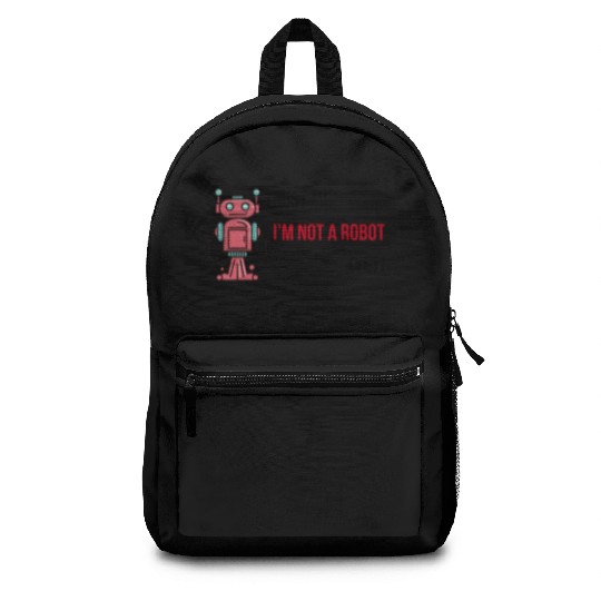 Trust me, I'm not a robot (Yet) Software Engineer Backpacks