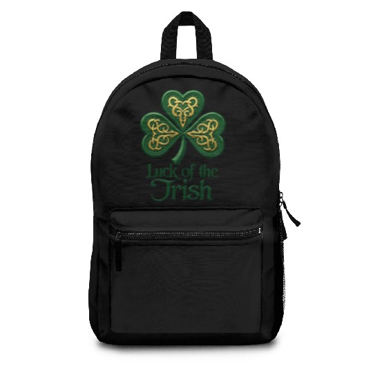 Celtic Shamrock Backpacks – Luck of the Irish Design