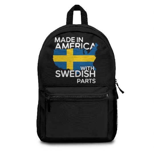 Made In America With Swedish Parts USA US Backpacks