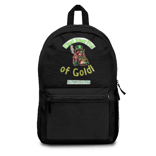 Find Your Pot Of Gold gift for St Patrick's Day Backpacks