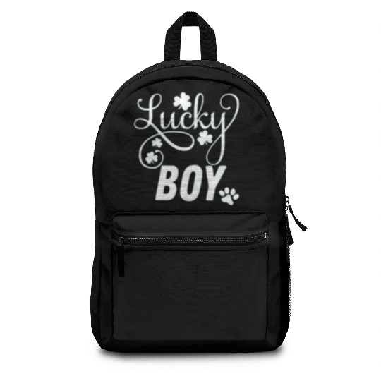 Lucky Boy St Patrick's Day Backpacks