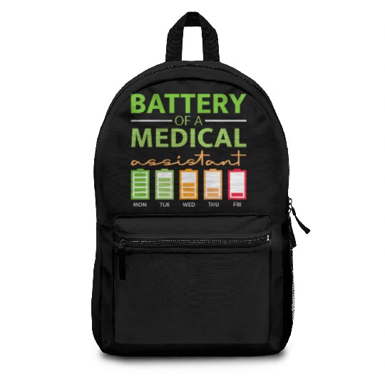 Battery Of A Medical Assistant Backpacks