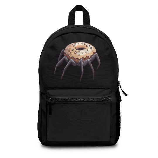 Donut Spider Funny Creative Motif Backpacks