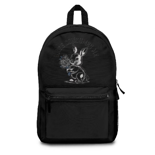 Rage Consumes Me Bunny Backpacks