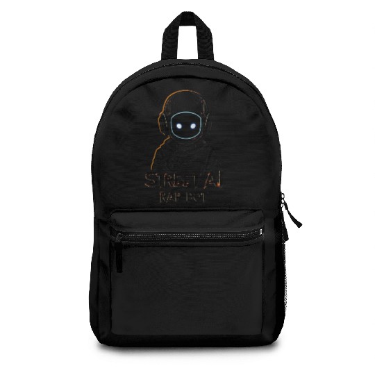 Street AI Rap Bot – Futuristic Hip-Hop Astronaut D Backpacks