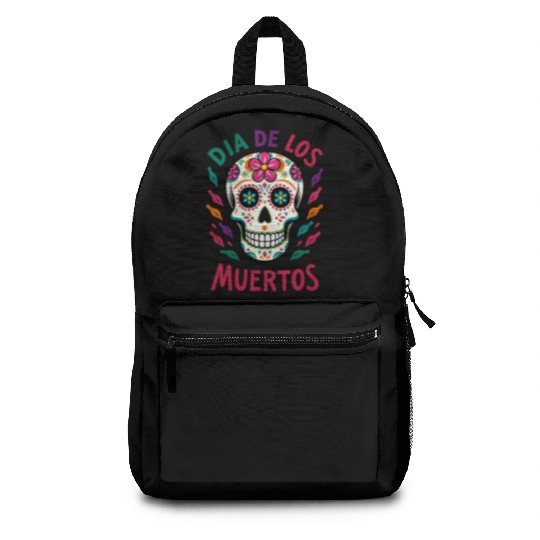 Mexico Día de los Muertos Skull Backpacks