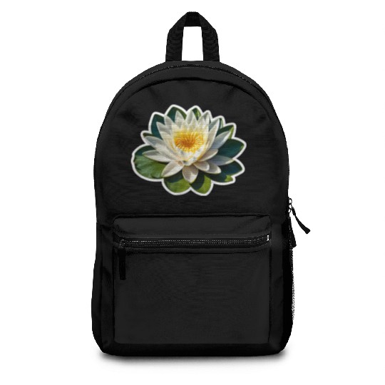 A beautiful Water Lily Backpacks