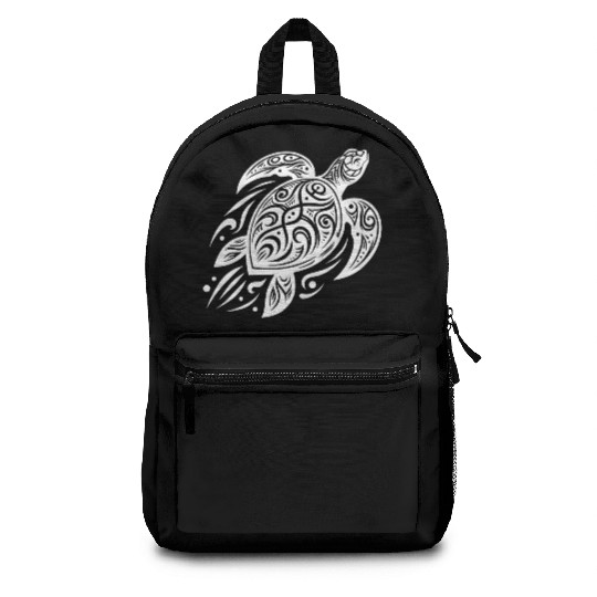 Powerful Pacific Turtle Meets Tribal Backpacks