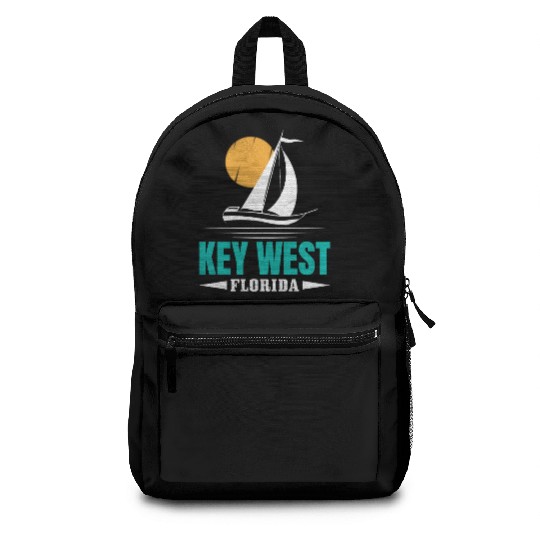 KEY-WEST FLORDIA Sailing West Keys Sailing Outfit Backpacks