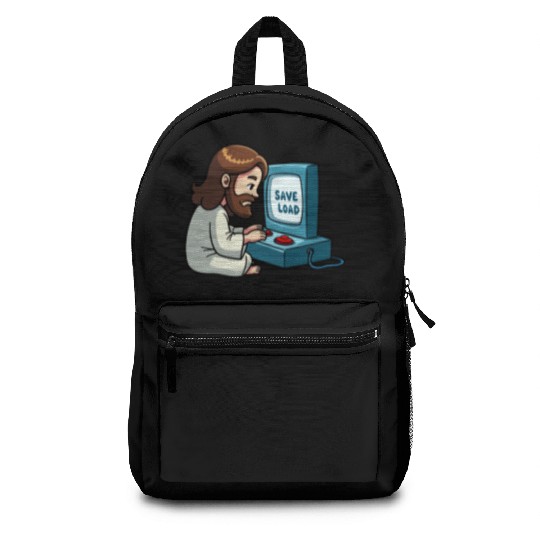 Jesus Saves and Loads Backpacks