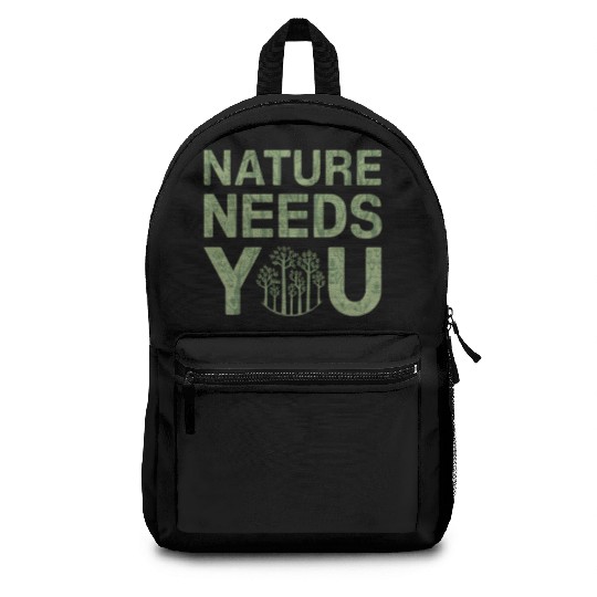 Nature Needs You Earth Day Backpacks