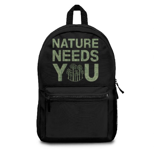 Nature Needs You Earth Day Backpacks