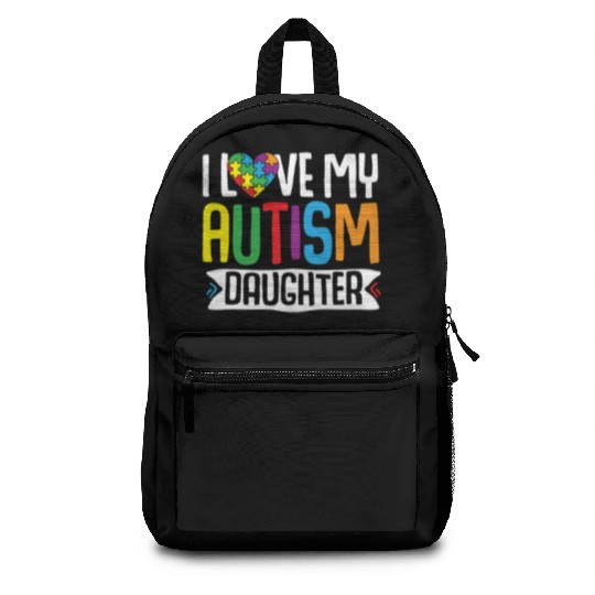 Autism Awareness Gift Parents Daughter Backpacks