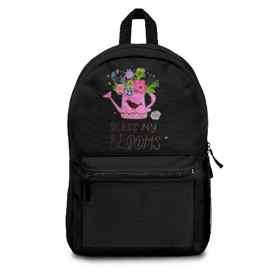 Spring flowers illustration Backpacks