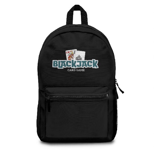 Blackjack: The Classic Card Game Backpacks