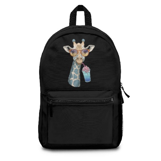 Funny Silly Animals Cute Cartoon Comedy Design Backpacks