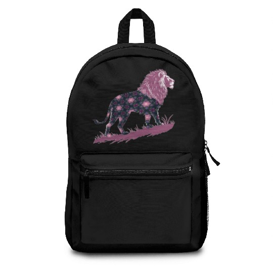 Star of David Pattern 20 Lion of Judah Backpacks