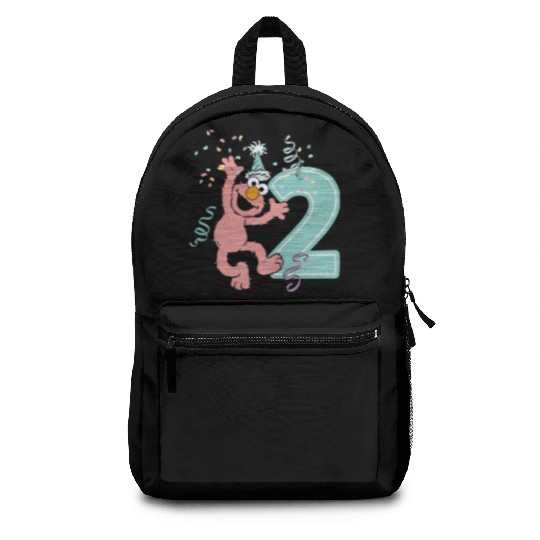 Sesame Street Birthday Design With Elmo Two Years Backpacks