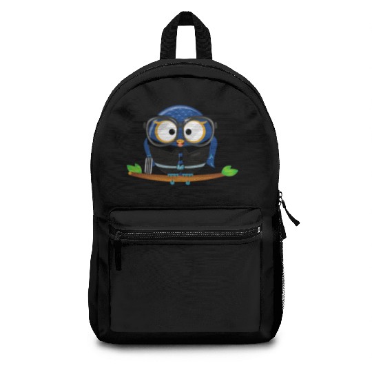 Every Student Can Learn Owl Quote Saying Teacher Backpacks