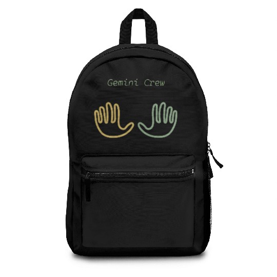 New, Original Gemini Symbol Backpacks