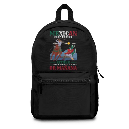 Mexico Themed Costume For Hispanic Heritage Month Backpacks