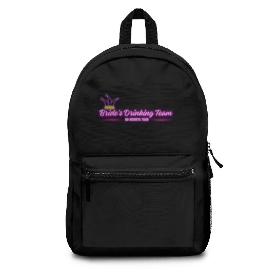 Bride's Drinking Team – No Regrets Tour Backpacks
