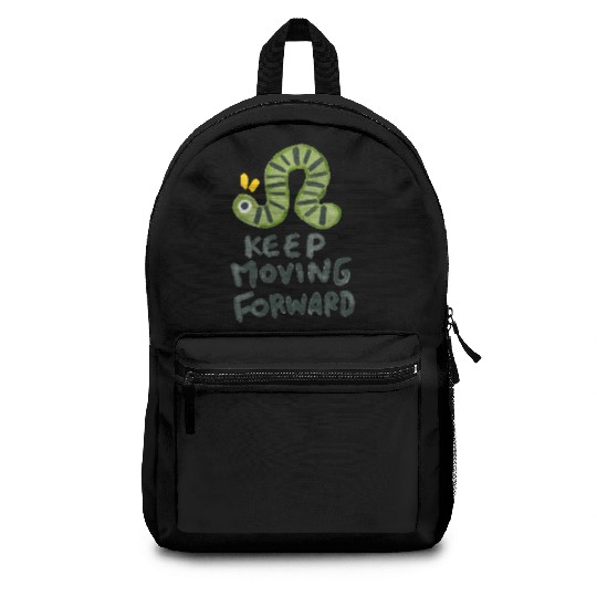Keep Moving Forwards | Cute Green Bug Backpacks