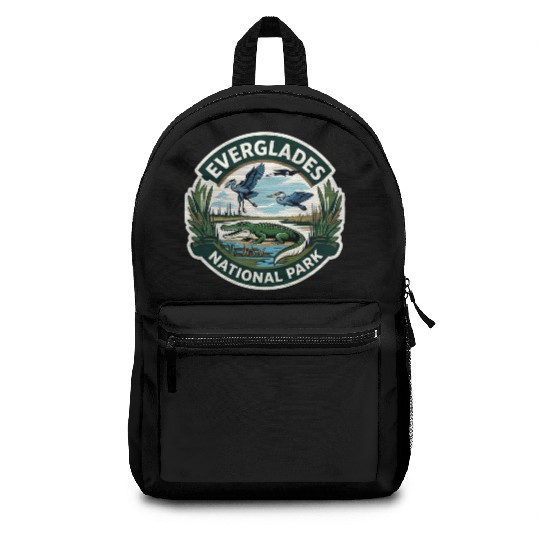 Everglades National Park Florida USA Logo Backpacks