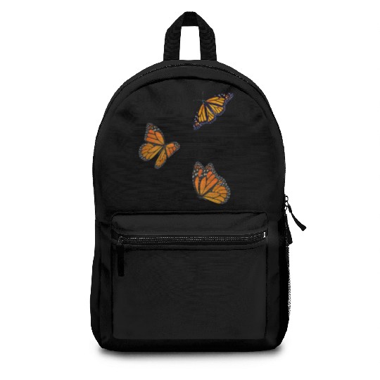 the only good orange monarch is a butterfly Backpacks