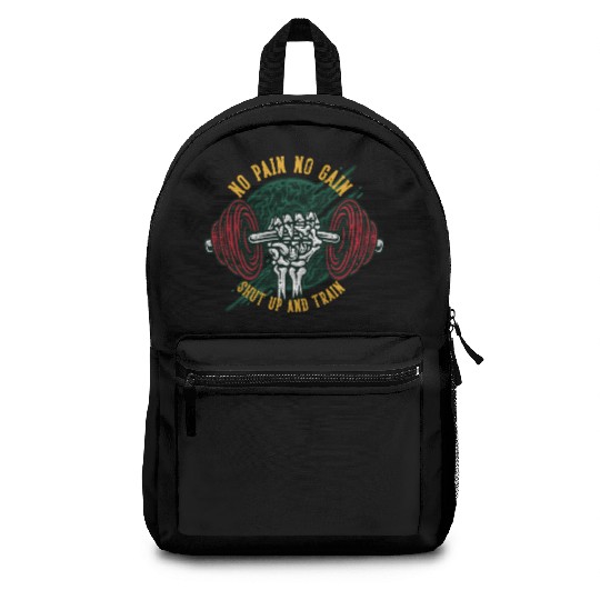 1RSN - No pain no gain Backpacks