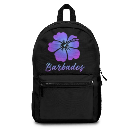 Barbados Hibiscus Backpacks