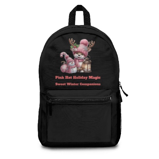 A Pink Winter Wonderland Backpacks