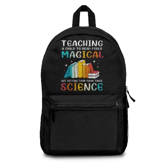 Reading Teacher Bookworm Read Books Backpacks