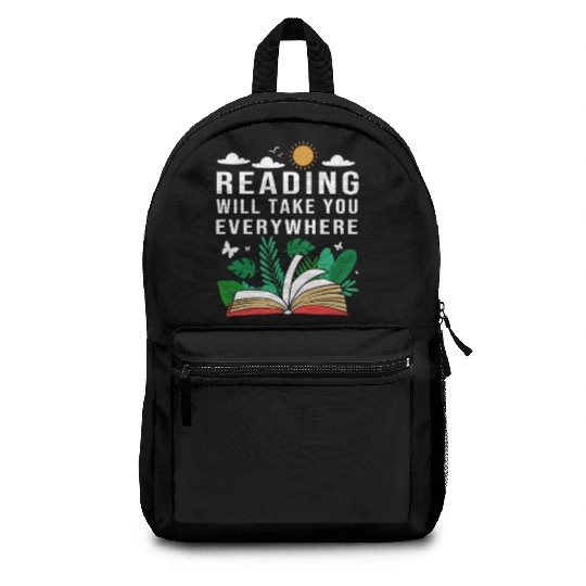 Reading Teacher Librarian Read Book Backpacks