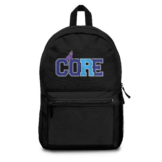 Core and eggplant Backpacks