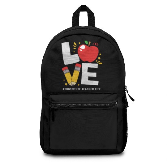 Substitute Teacher Back To School Backpacks