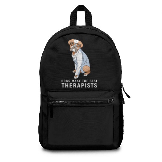 Therapy Dog Psychology Therapist Backpacks