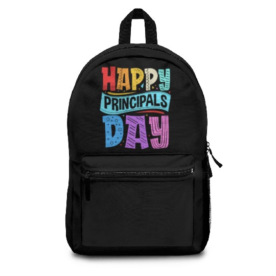 School Principal Principals Day Backpacks