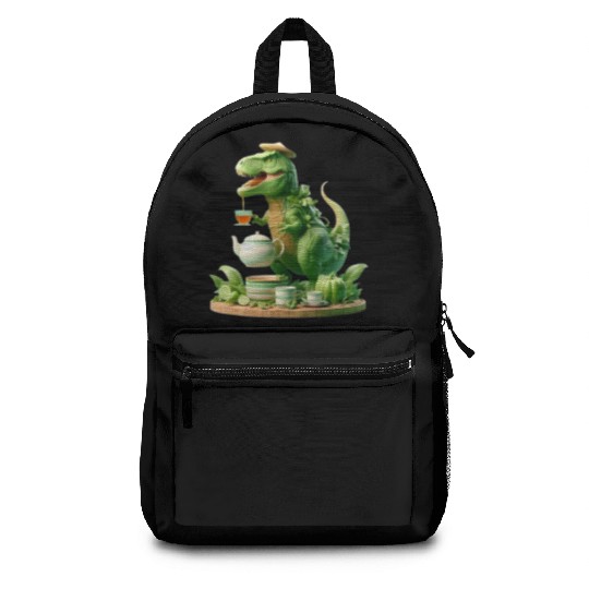 Backpacks Tea Rex - Thé mignon et amusant Sticker