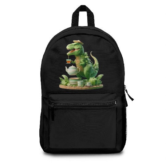 Backpacks Tea Rex - Thé mignon et amusant Sticker