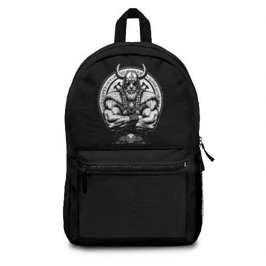 Viking Warrior Man Odin Thor Norman Walhalla Backpacks