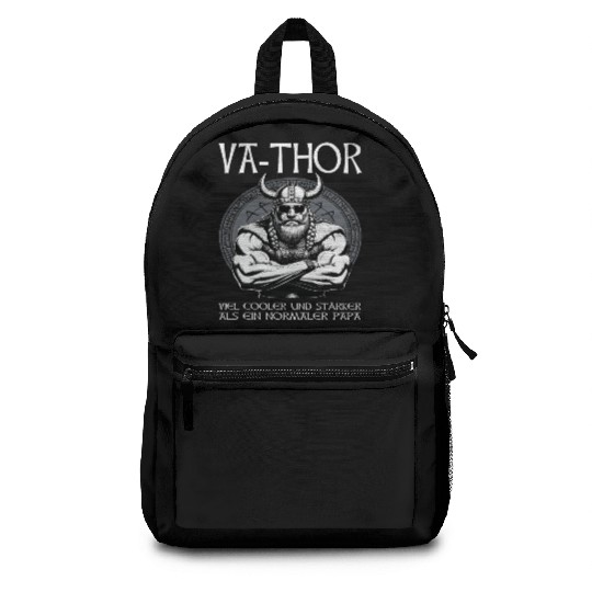 Viking Warrior Man Odin Thor Norman Walhalla Backpacks