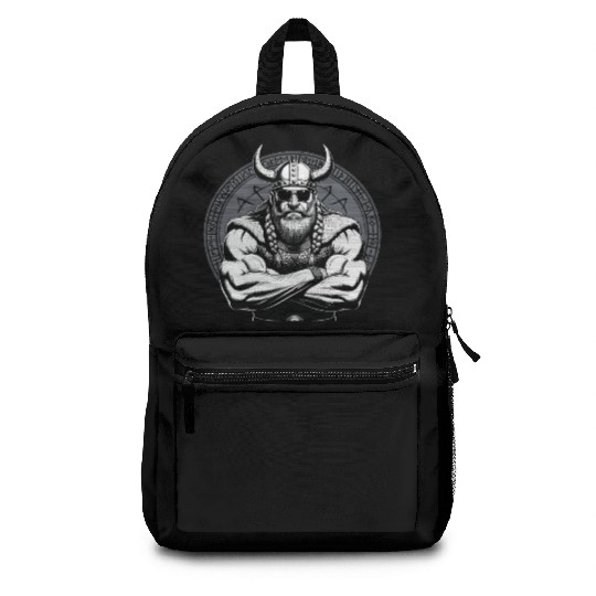 Viking Warrior Man Odin Thor Norman Walhalla Backpacks
